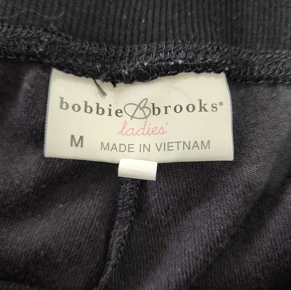 Bobbie Brooks Black Velour Lounge Set - Picture 7 of 7